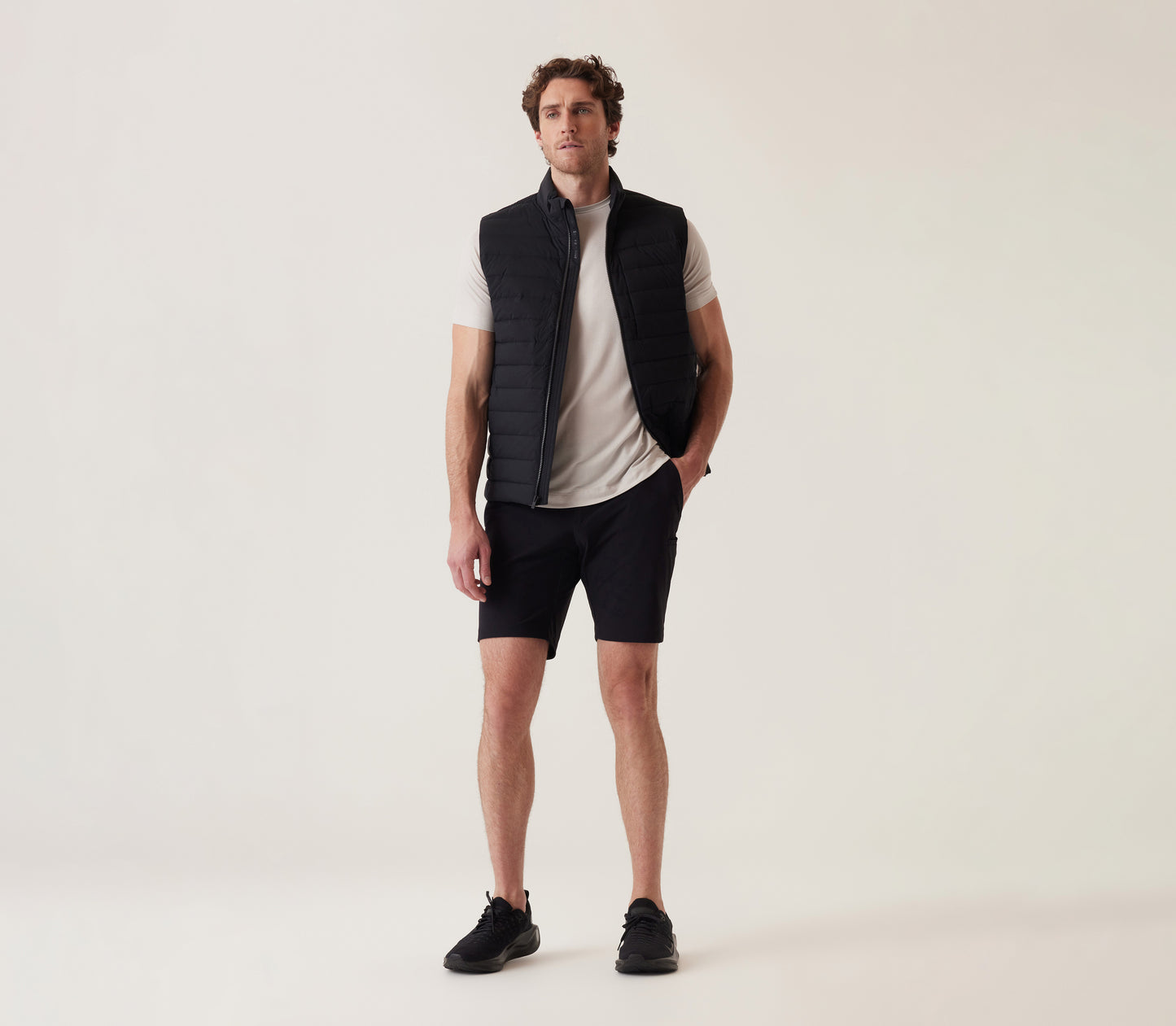 Momentum Mobile Bermuda In Pulse Pique Warp Knit