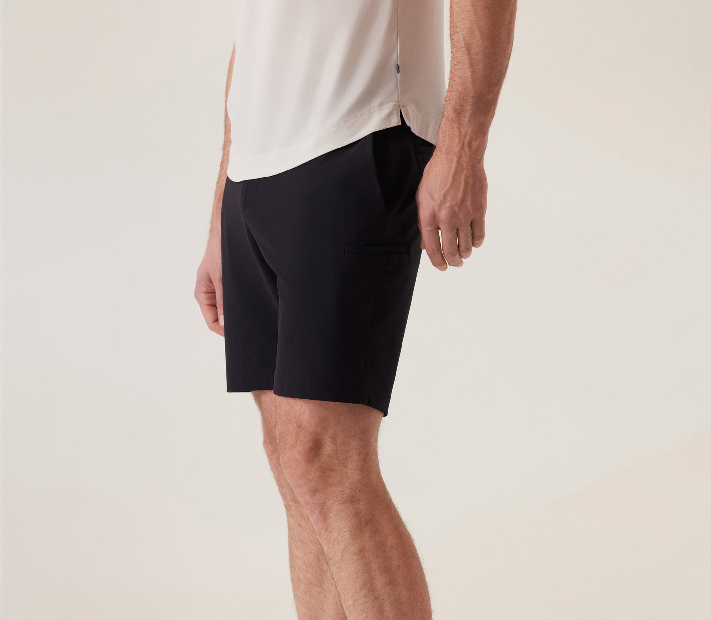 Momentum Mobile Bermuda In Pulse Pique Warp Knit