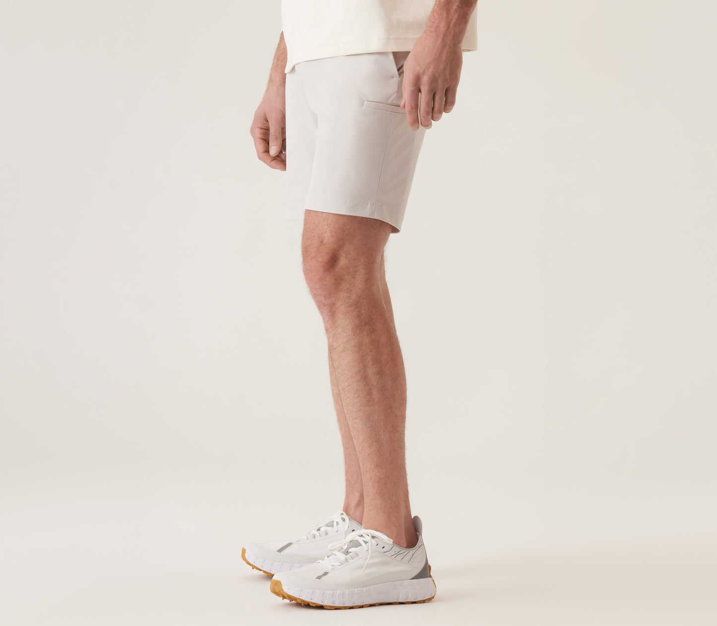 Momentum Mobile Bermuda In Pulse Pique Warp Knit