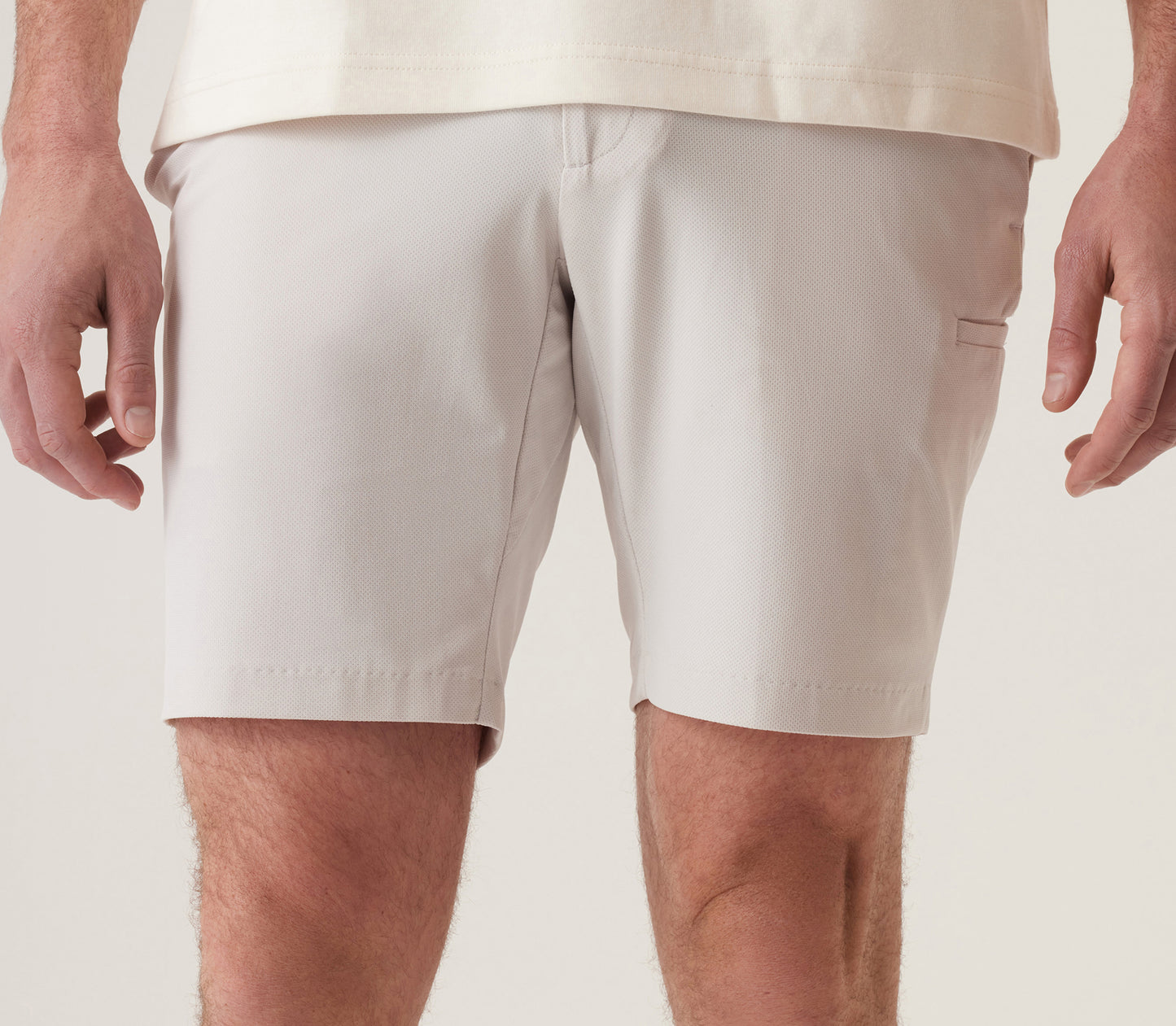 Momentum Mobile Bermuda In Pulse Pique Warp Knit