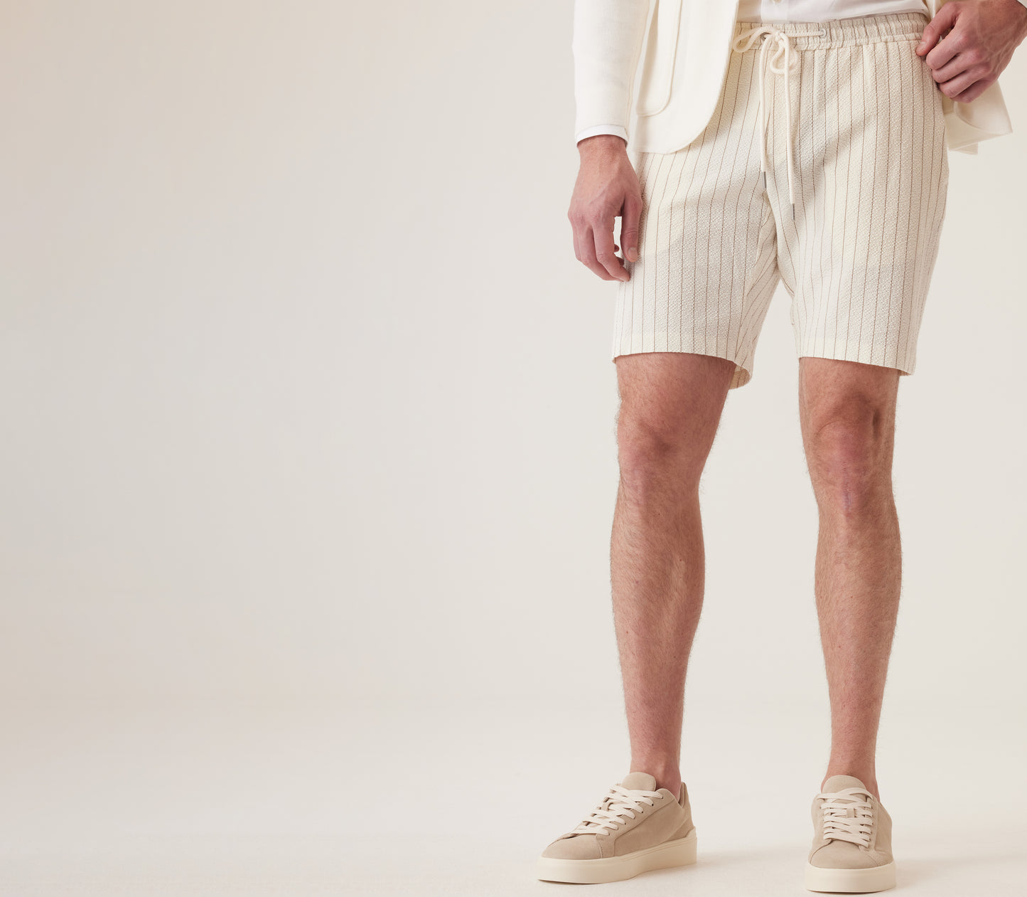 Infinity 360 Bermuda In Supernatural Seersucker