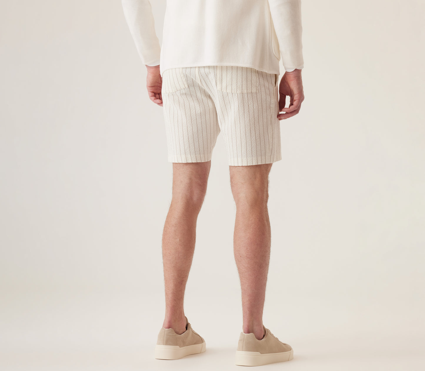 Infinity 360 Bermuda In Supernatural Seersucker