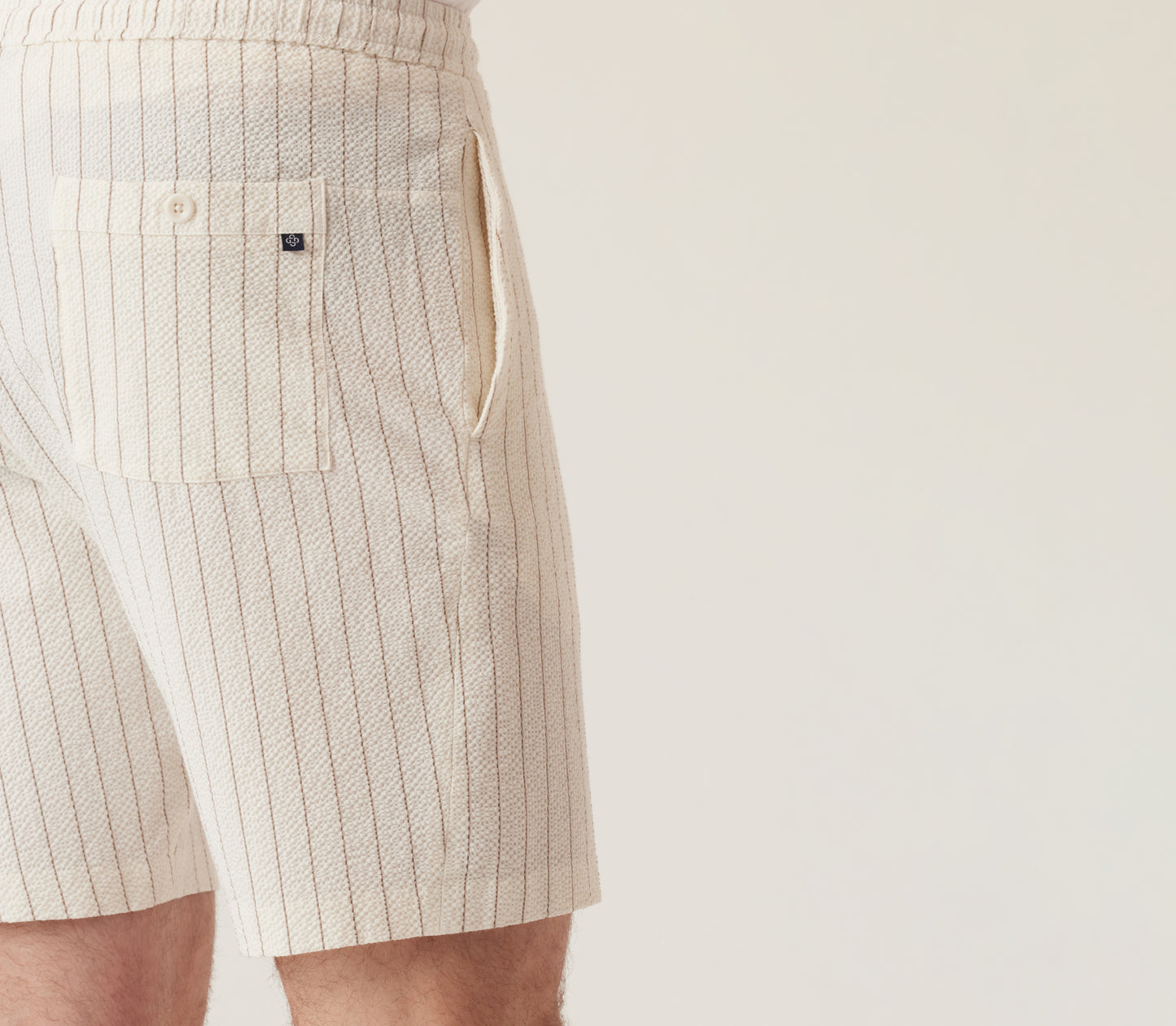 Infinity 360 Bermuda In Supernatural Seersucker