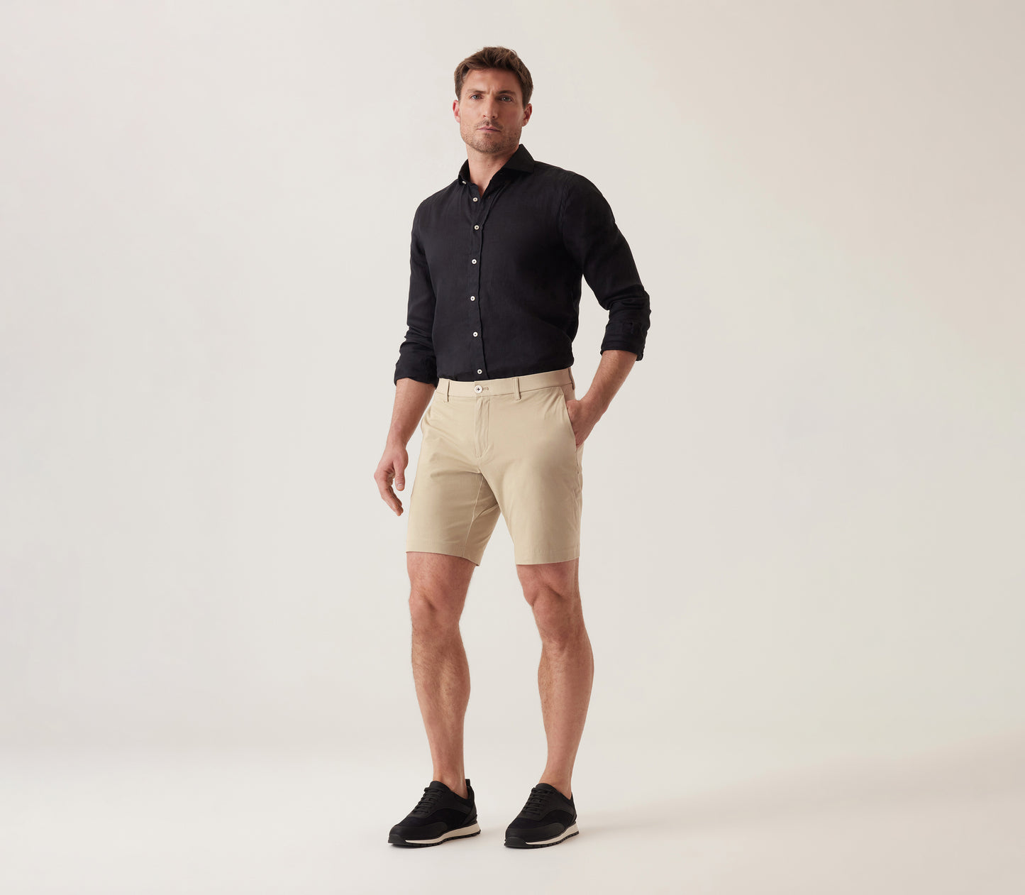 Galaxy Bermuda In Ultra 4X Stretch Twill