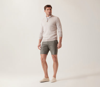 Oasis Bermuda In Lifesync Linen Stretch