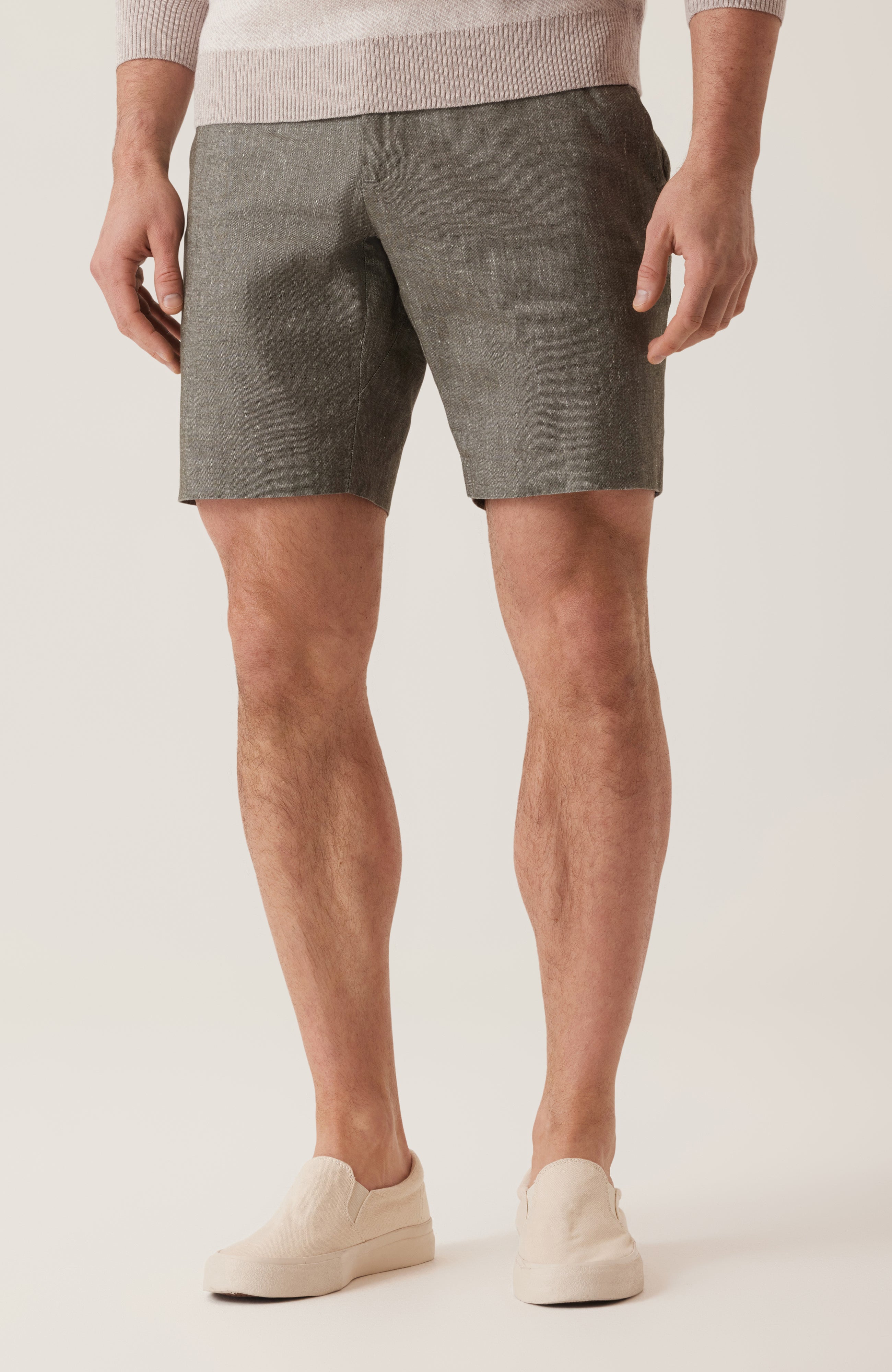 Oasis Bermuda In Lifesync Linen Stretch Hover