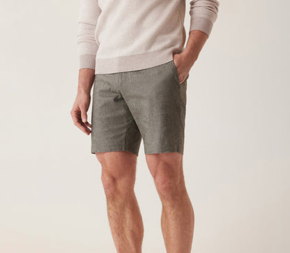 Oasis Bermuda In Lifesync Linen Stretch