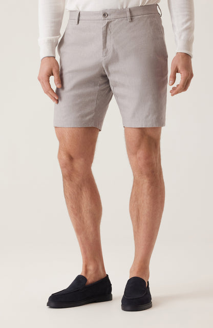 Oasis Bermuda In Lifesync Linen Stretch