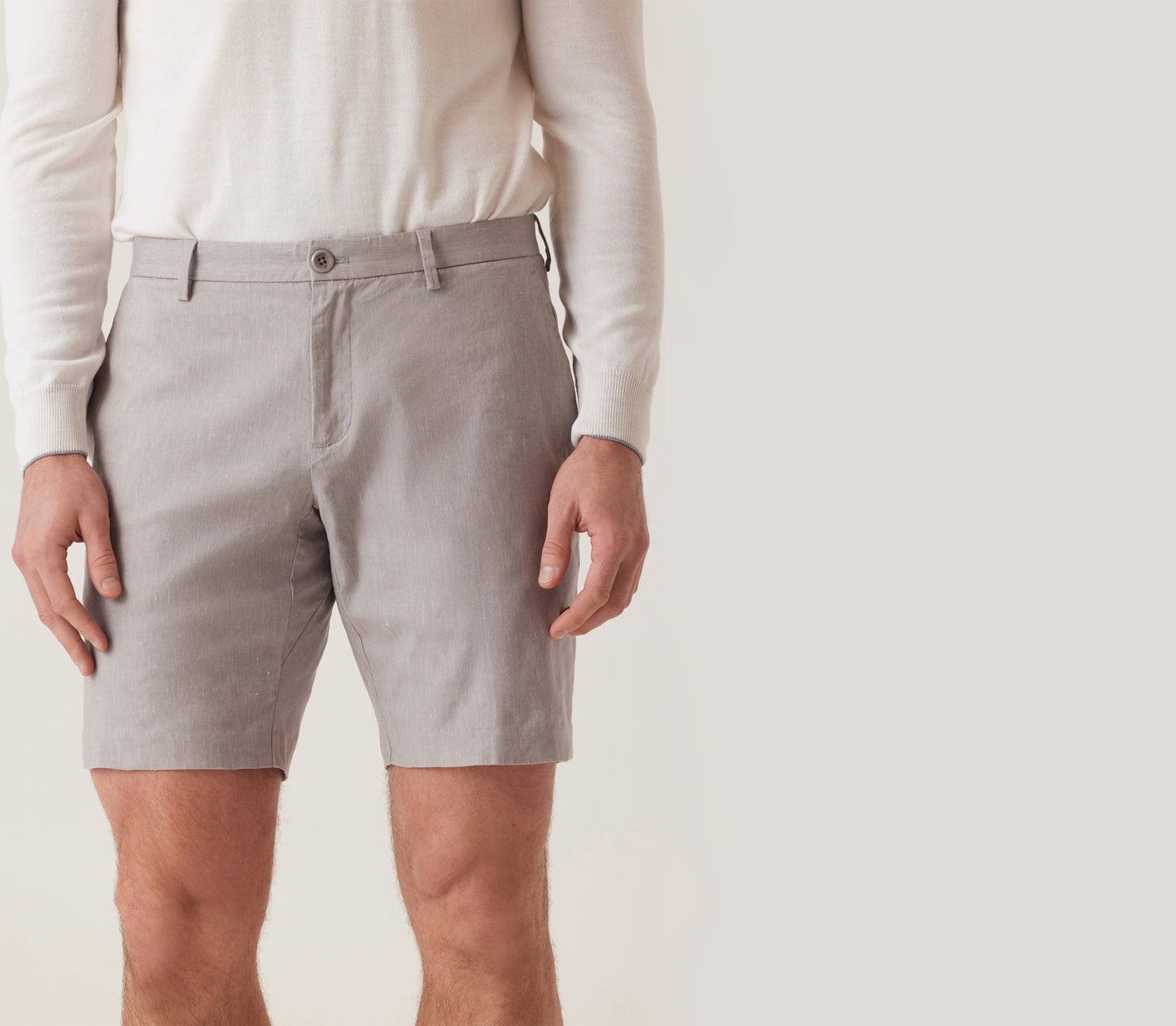 Oasis Bermuda In Lifesync Linen Stretch