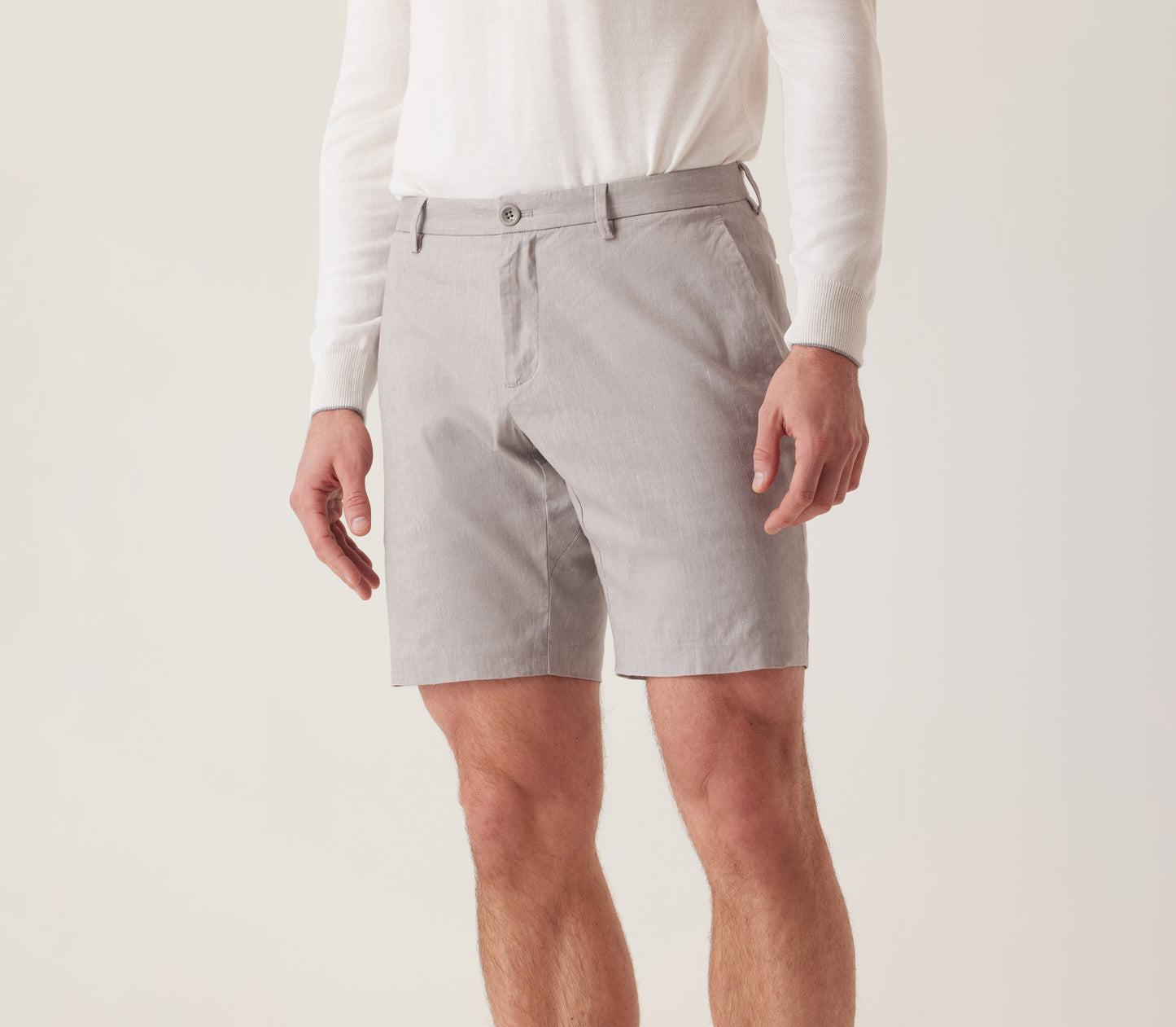 Oasis Bermuda In Lifesync Linen Stretch