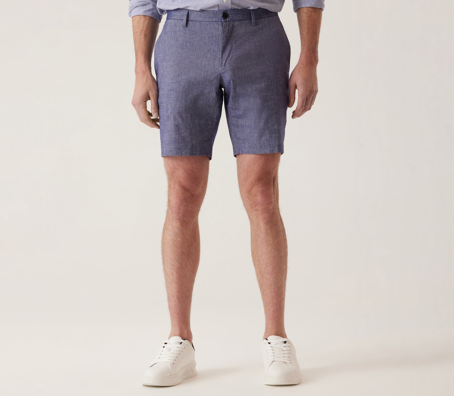 Oasis Bermuda In Lifesync Linen Stretch