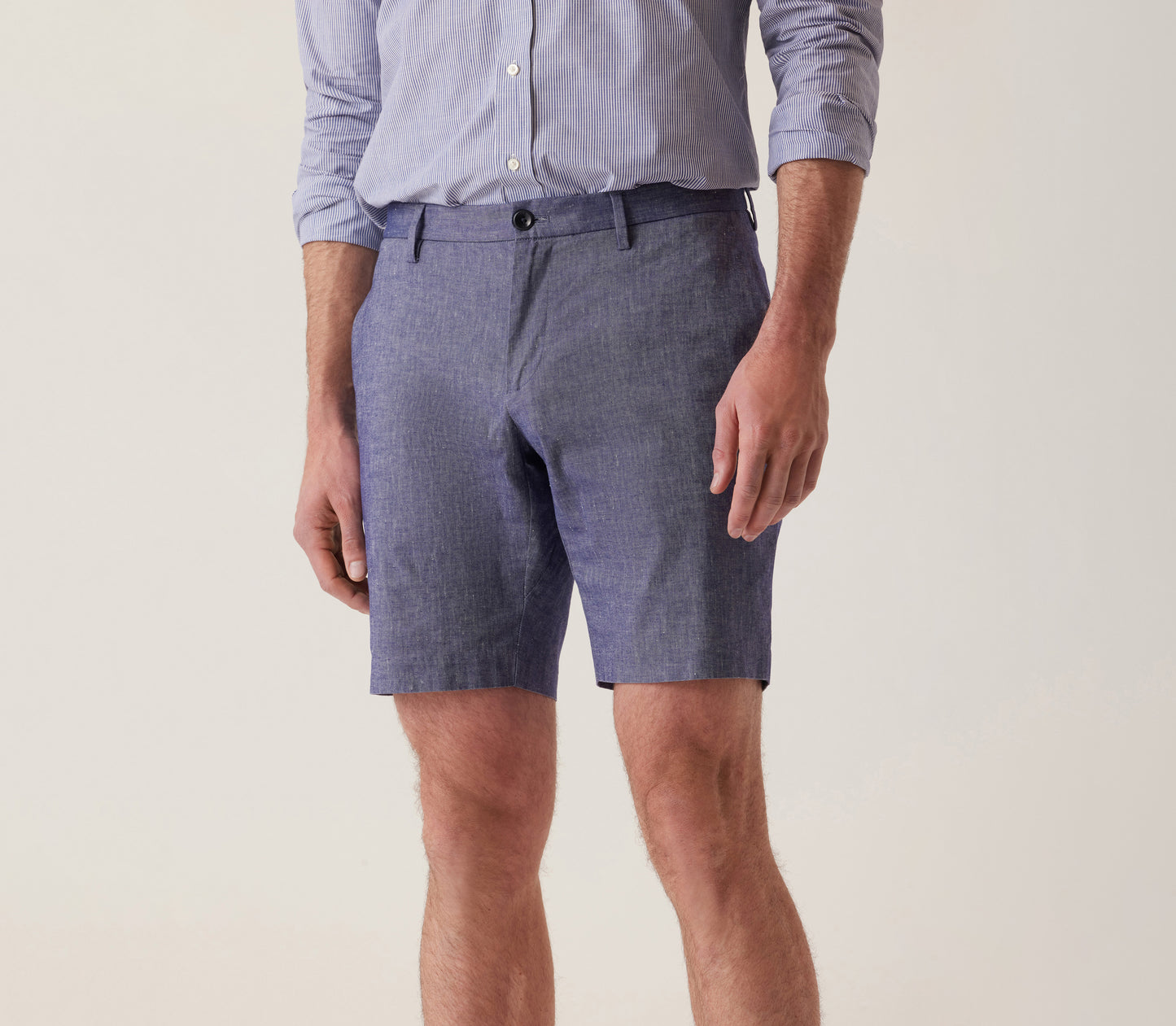 Oasis Bermuda In Lifesync Linen Stretch