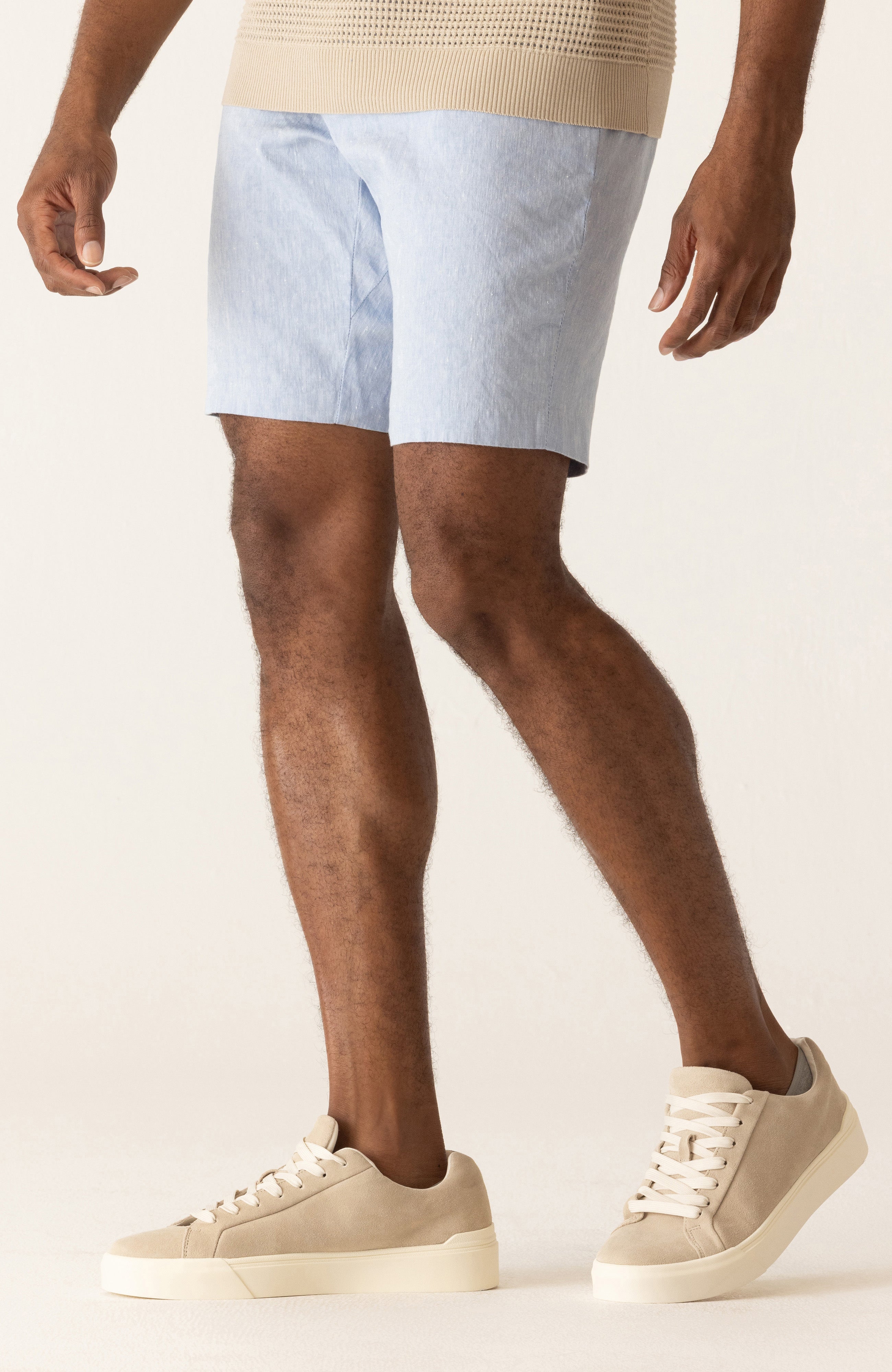 Oasis Bermuda In Continum Chambray Twill