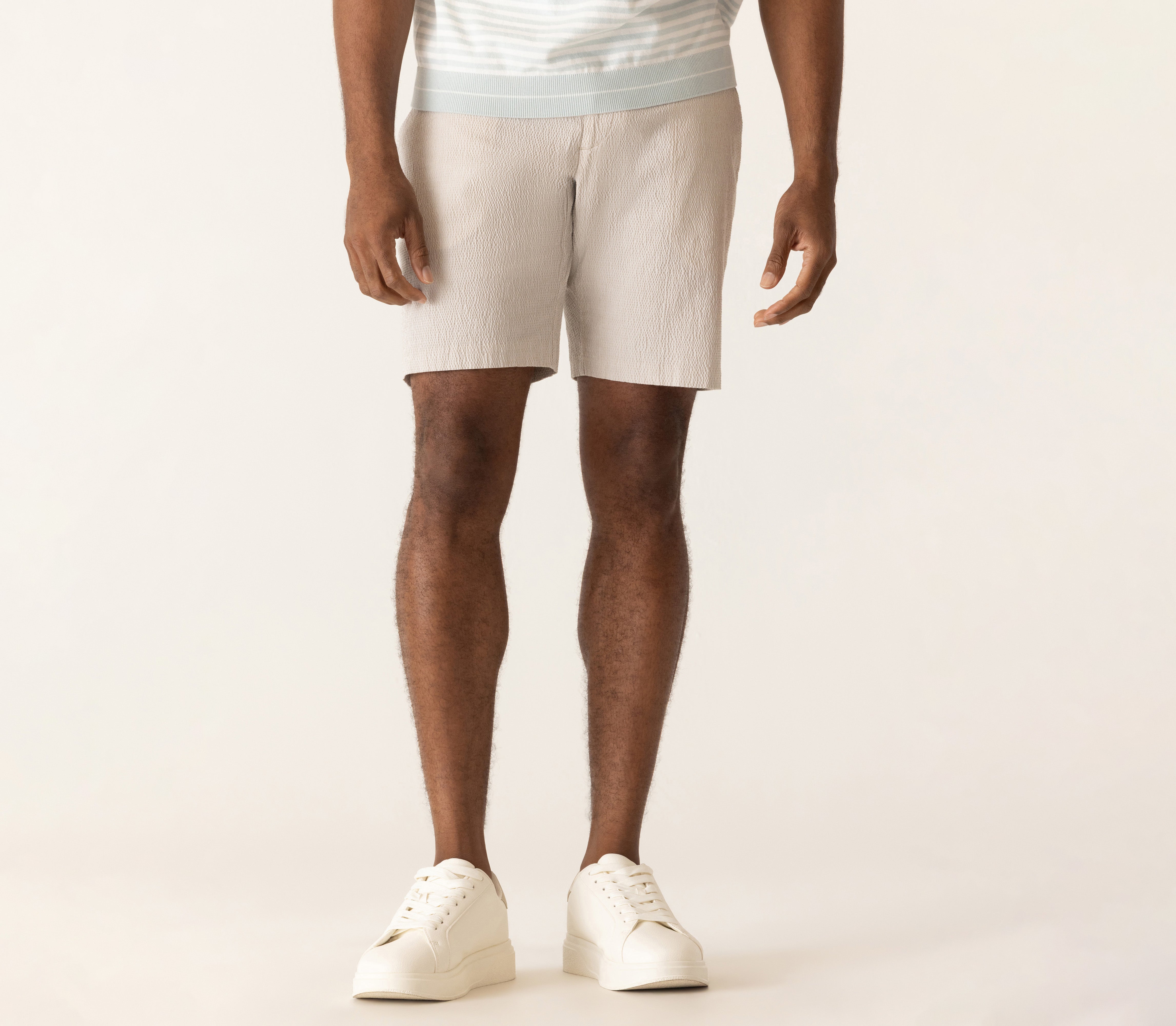 Galaxy Bermuda In Supernatural Seersucker