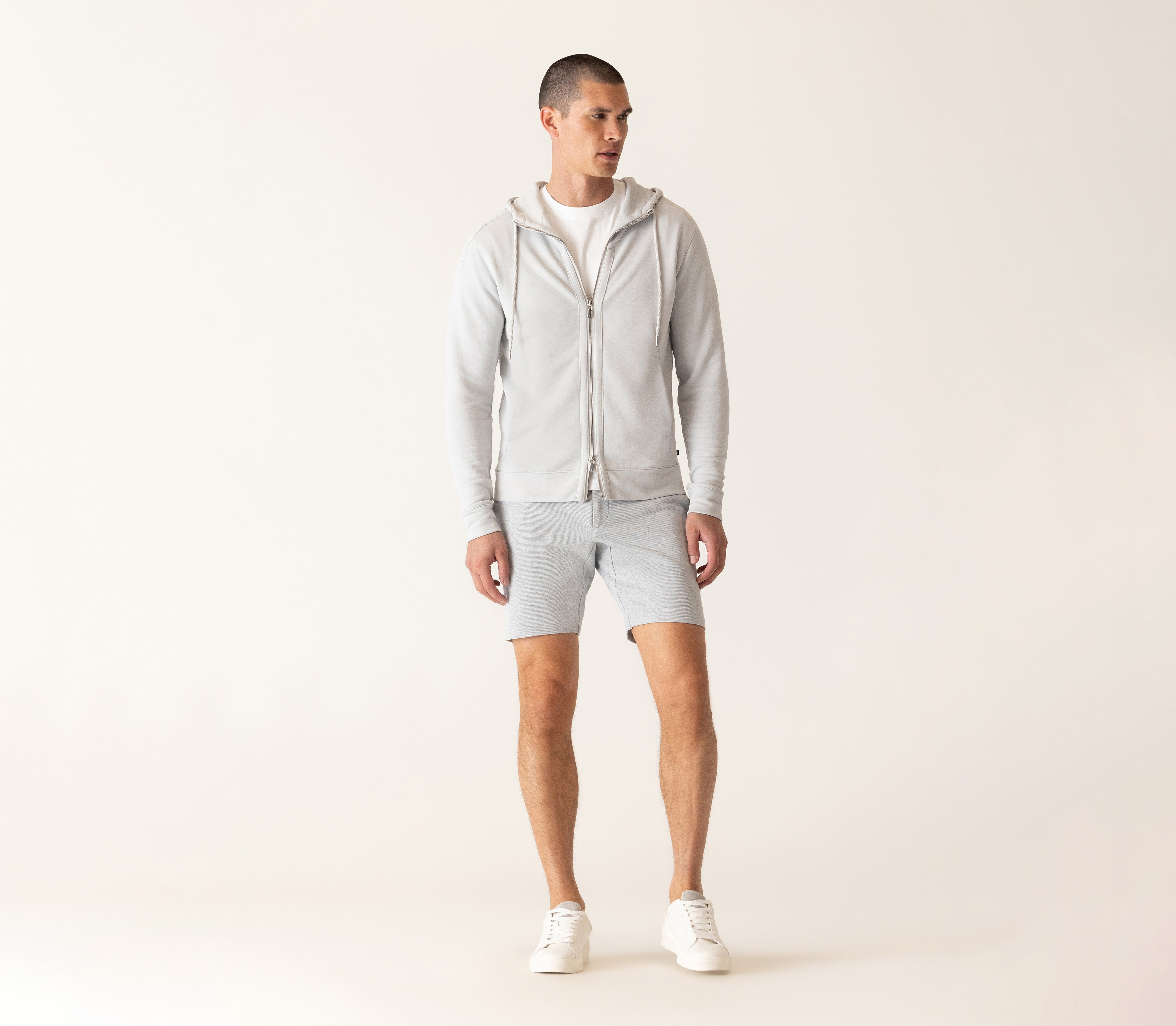 Galaxy Bermuda In Halo Heather Jersey